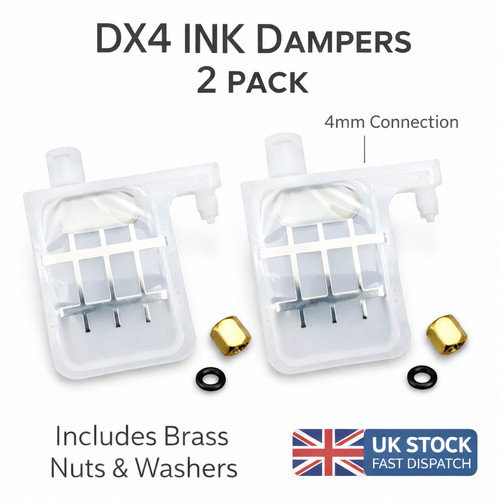 Dx4 ink dampers pack 4mm - dx4, 2