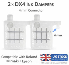2 x DX4 Ink Dampers 4mm