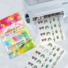 EVG A4 10 Sheets Matte Silver